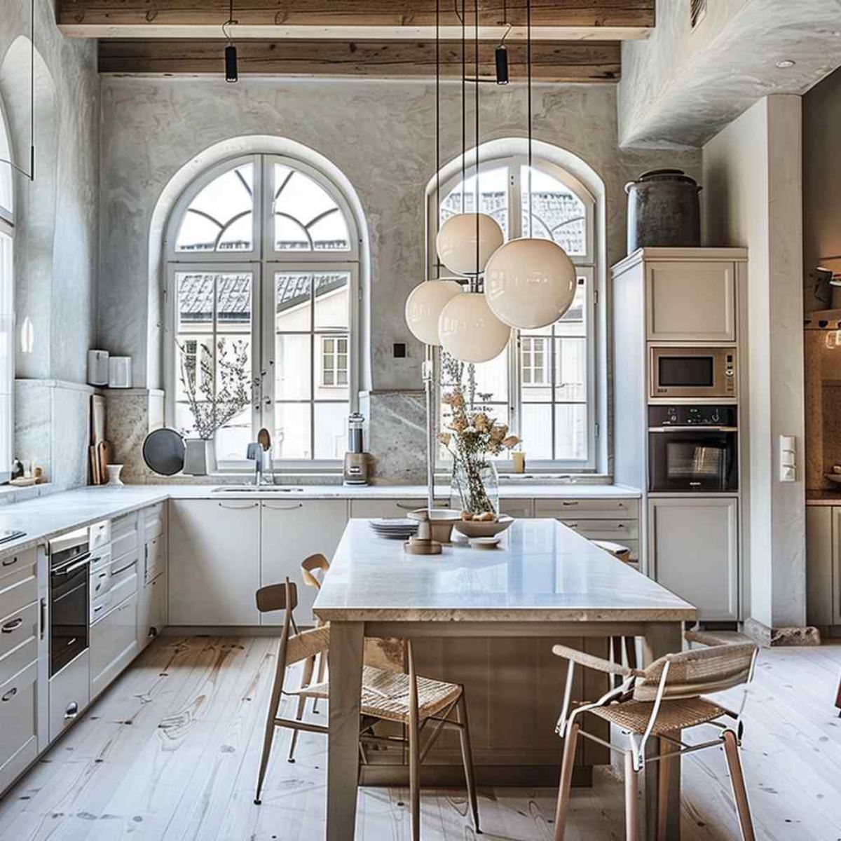 kitchen french scandi