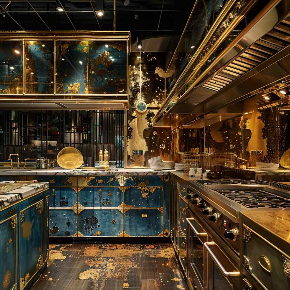 kitchens steampunk glam