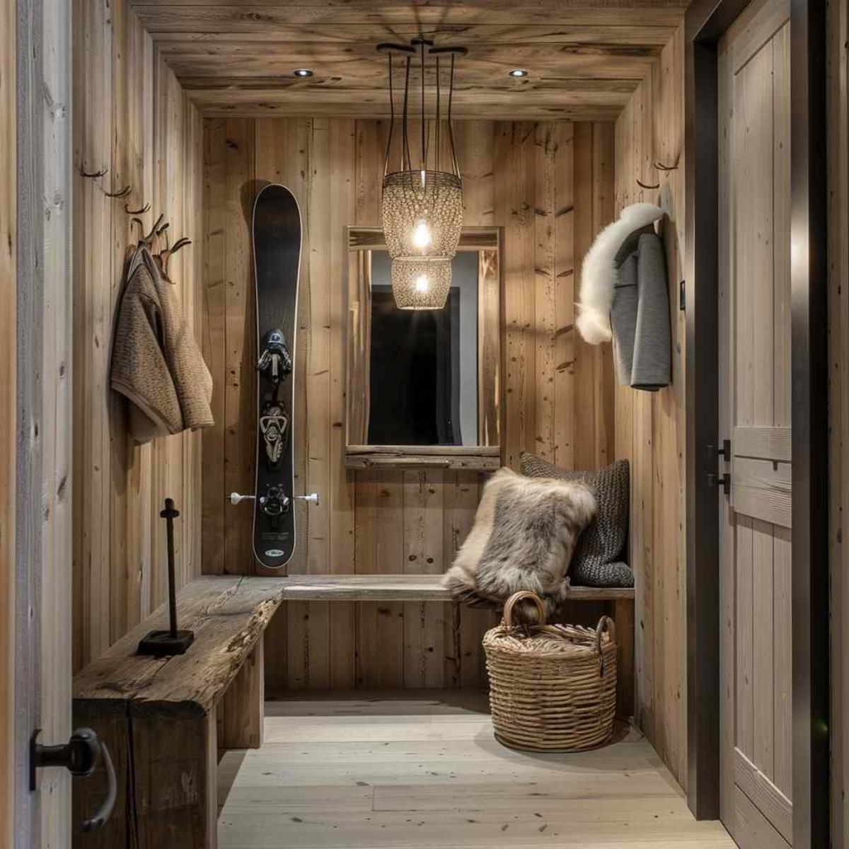 mudroom rusticmod