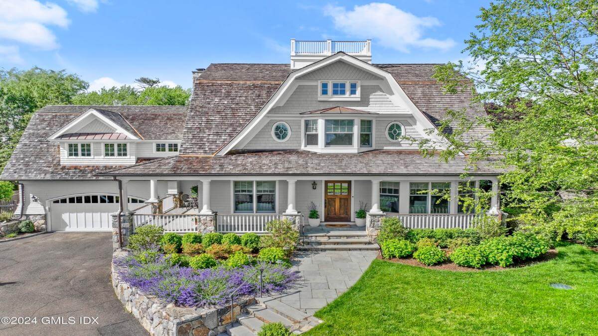 Shingle-Style 5-Bedroom Shore Colonial Home (4,986 Sq. Ft. Floor Plan)