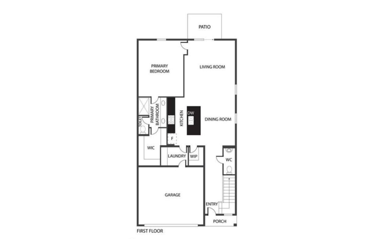 Main Level Floor Plan