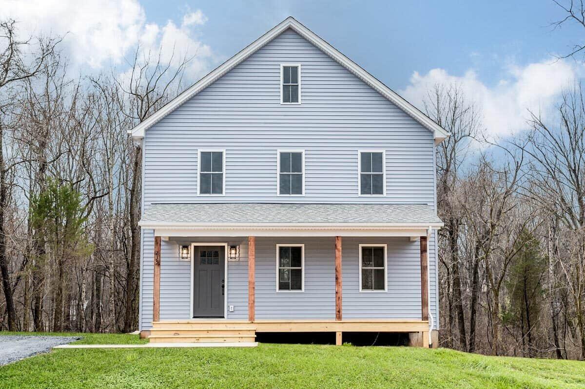 Classic Facade with a Touch of Rustic Charm