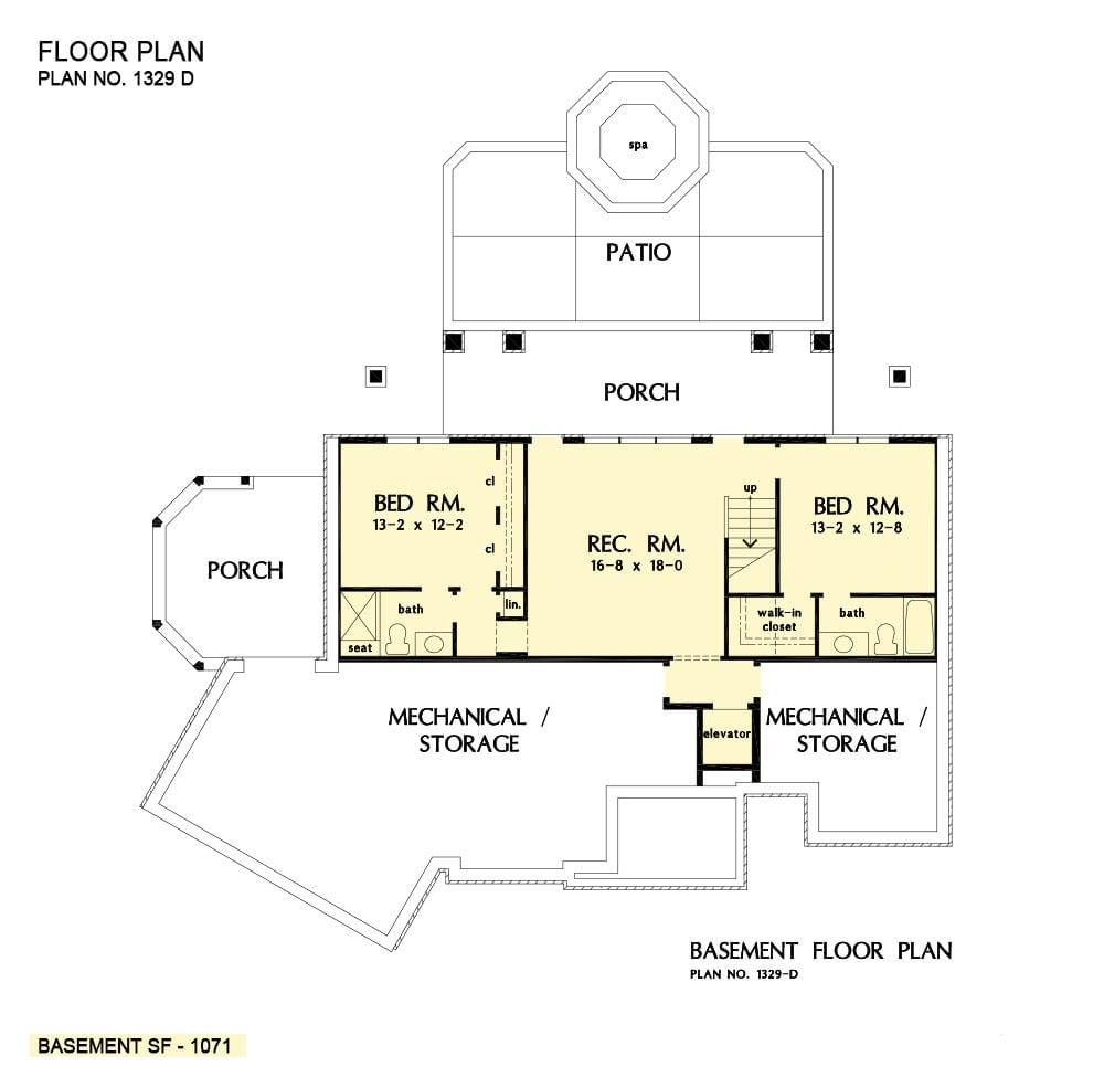 Explore the Dual Bedroom Basement with Patio Access