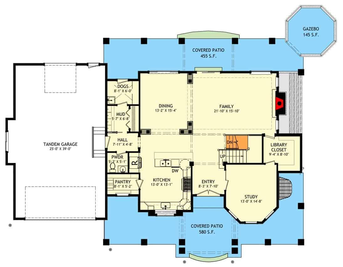 Explore the Spacious Flow of This Floor Plan Featuring a Tandem Garage