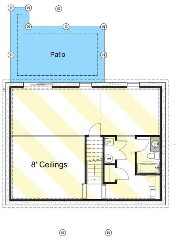 Explore This Floor Plan with a Spacious Patio