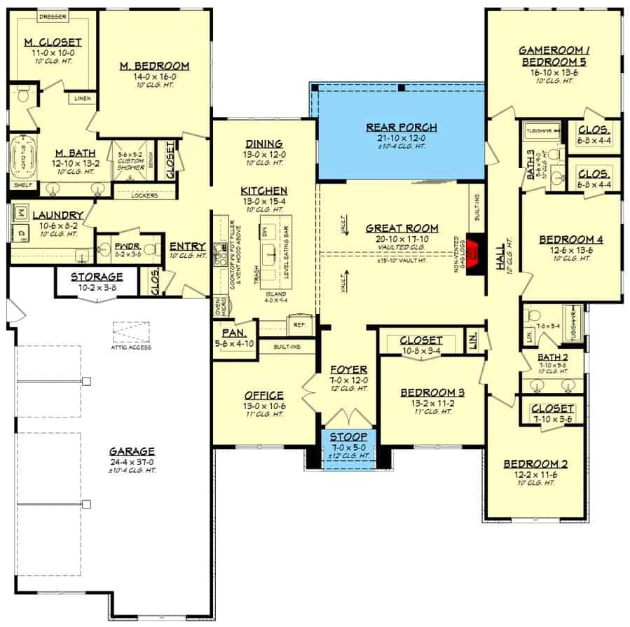 Explore This Spacious Floor Plan with a Versatile Great Room