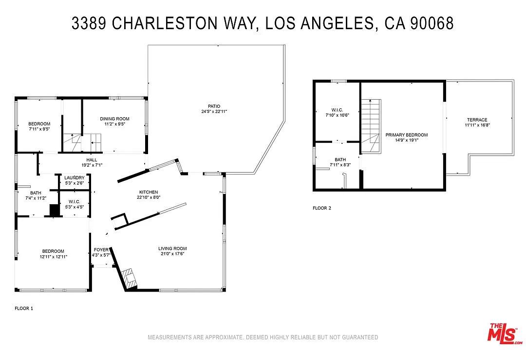 Explore the Expansive Living Room with Adjacent Patio Access