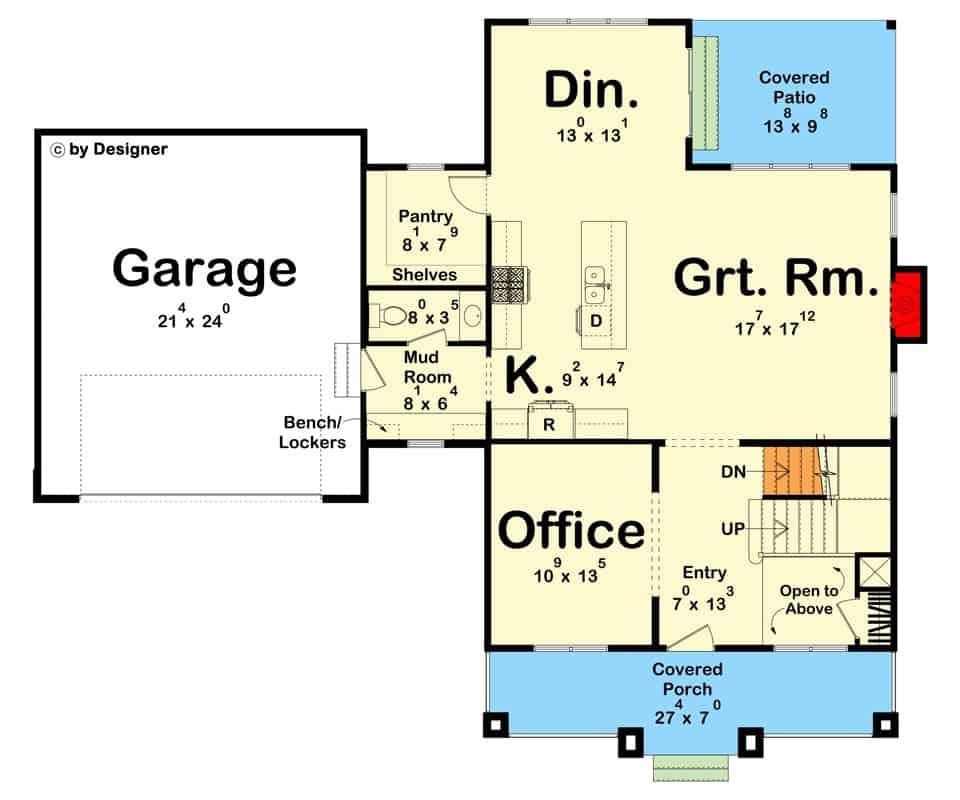 Explore the Spacious Flow of This Open-Concept Floor Plan