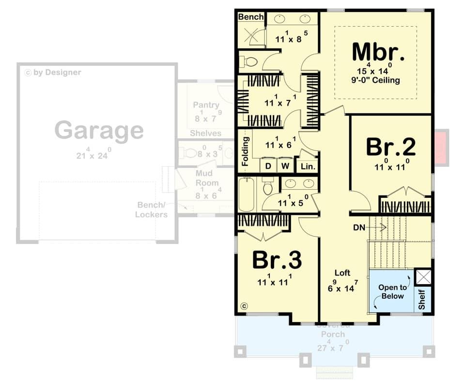 Explore the Thoughtful Layout of This Three-Bedroom Home