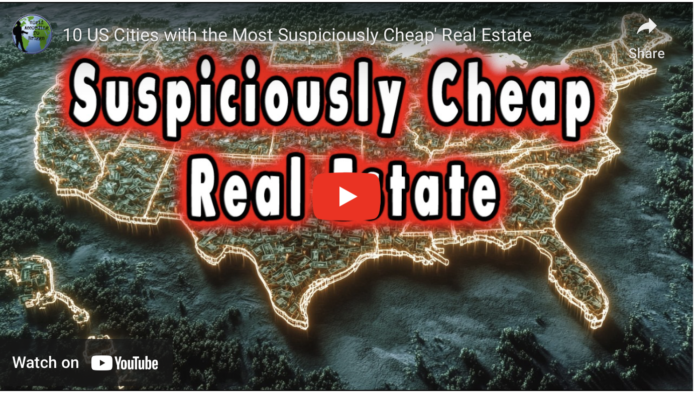 10 US Cities with the Most Suspiciously Cheap’ Real Estate (VIDEO)