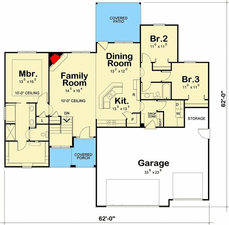 Explore the Spacious and Functional Flow of This Floor Plan