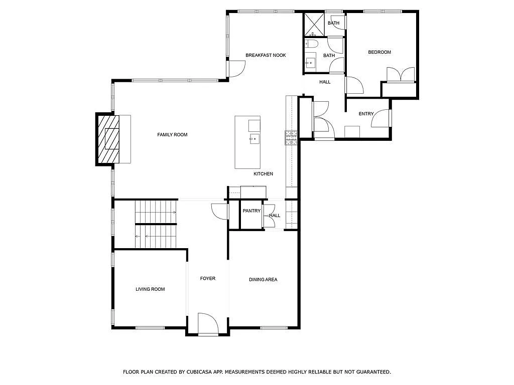 Main Level Floor Plan