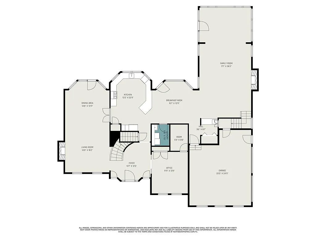 Main Level Floor Plan