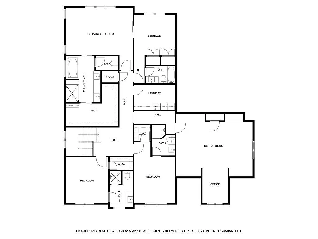 Upper-Level Floor Plan