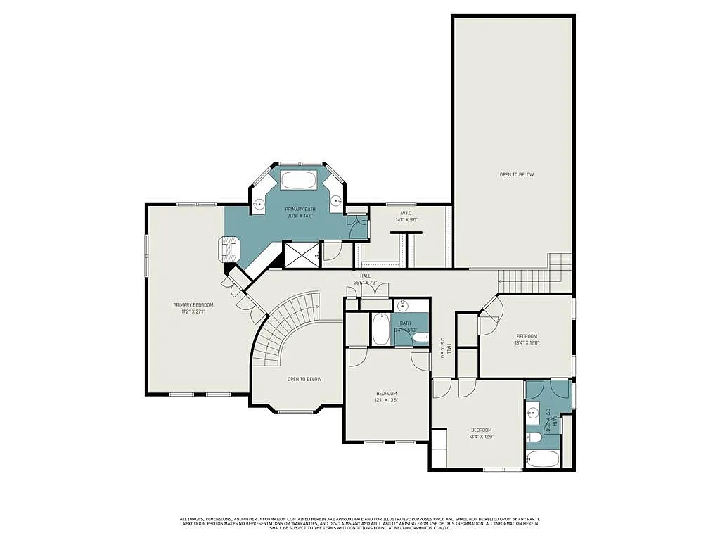 Upper-Level Floor Plan