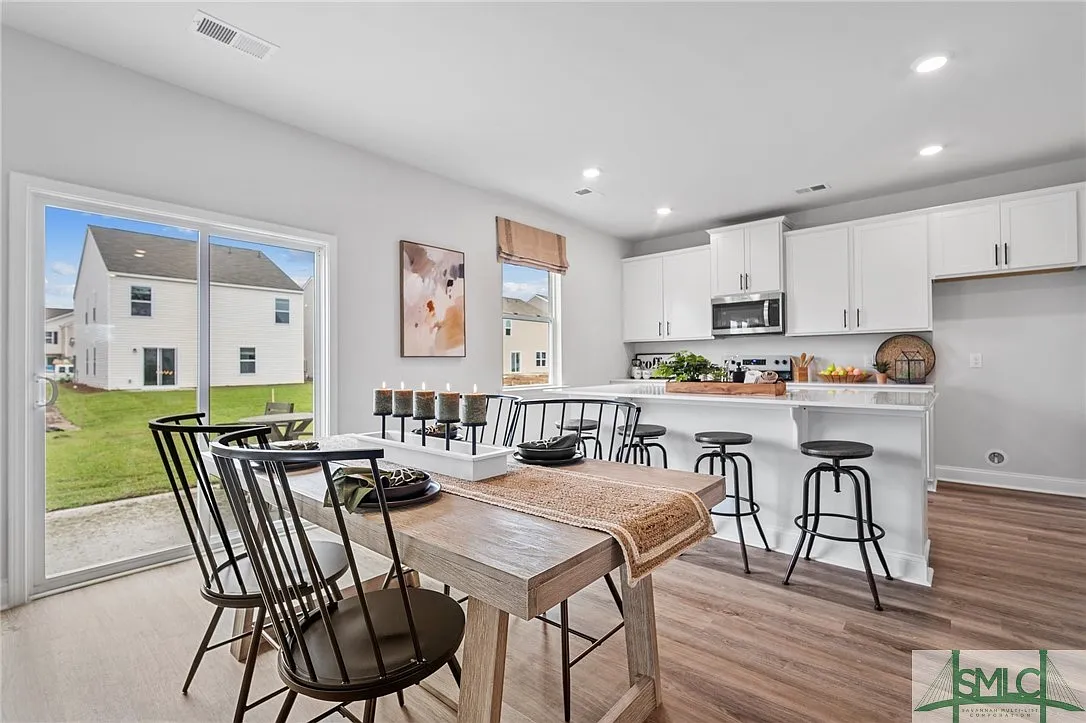 Dining Area and Kitchen