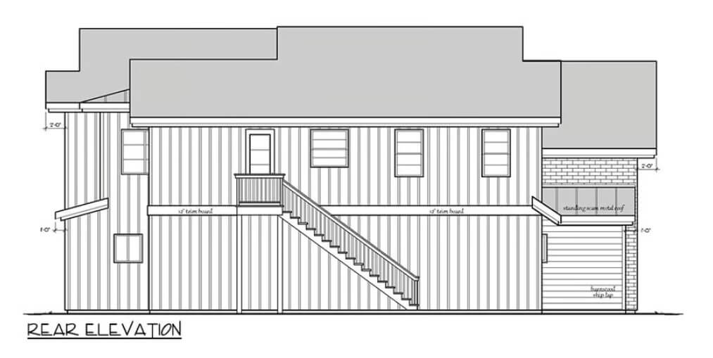 Rear Elevation