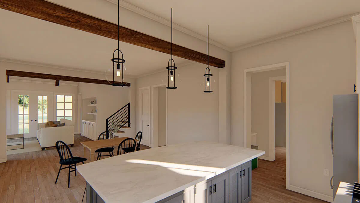 Kitchen and Dining Area