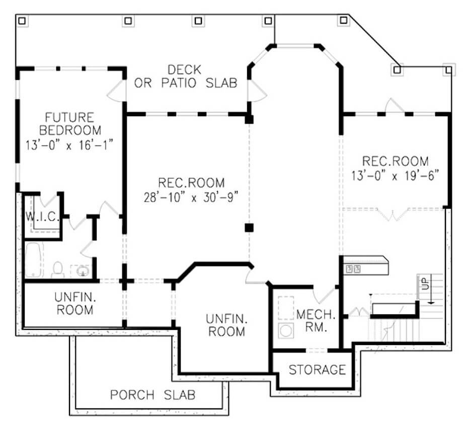 Lower Level Floor Plan