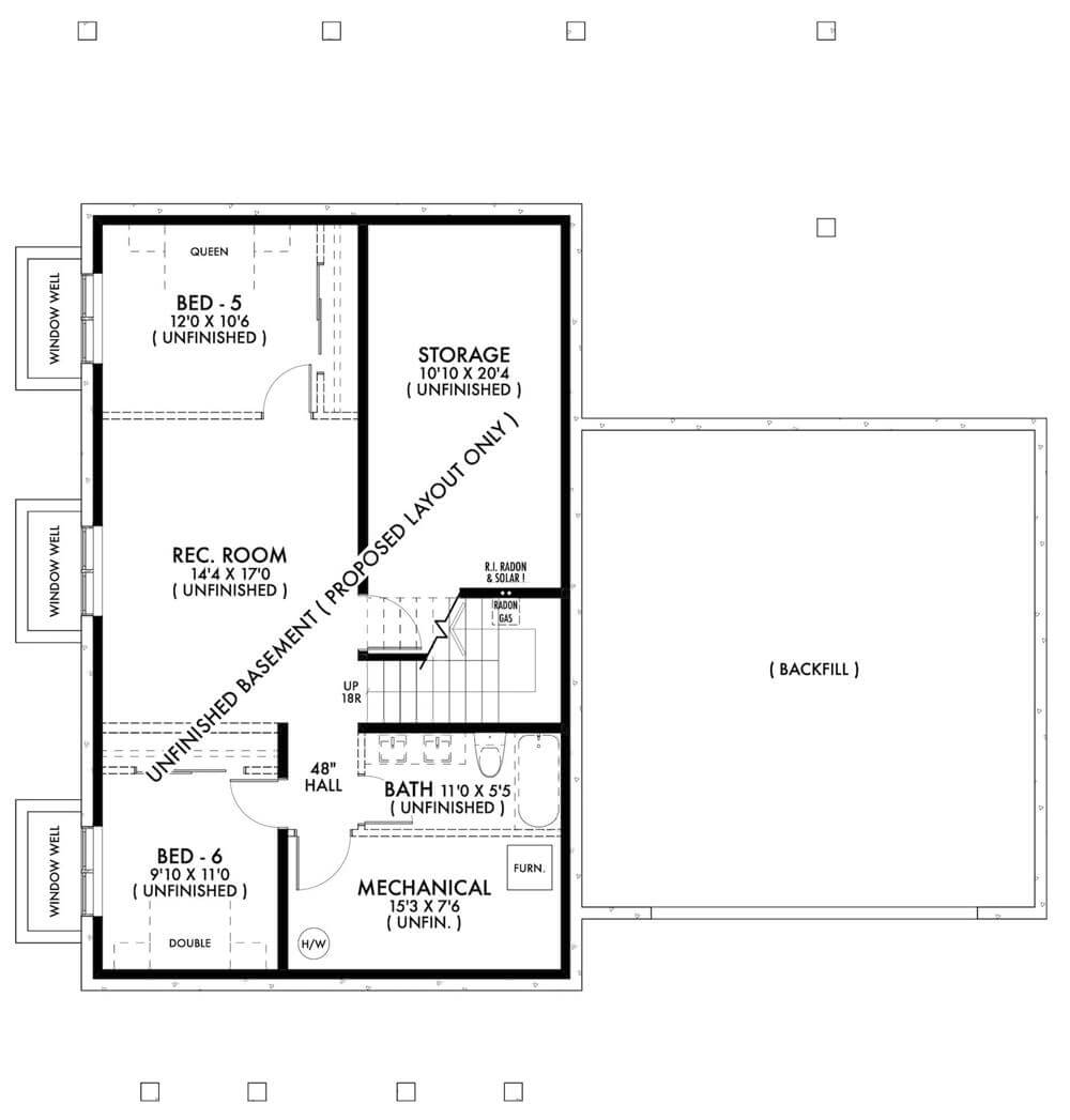 Lower Level Floor Plan