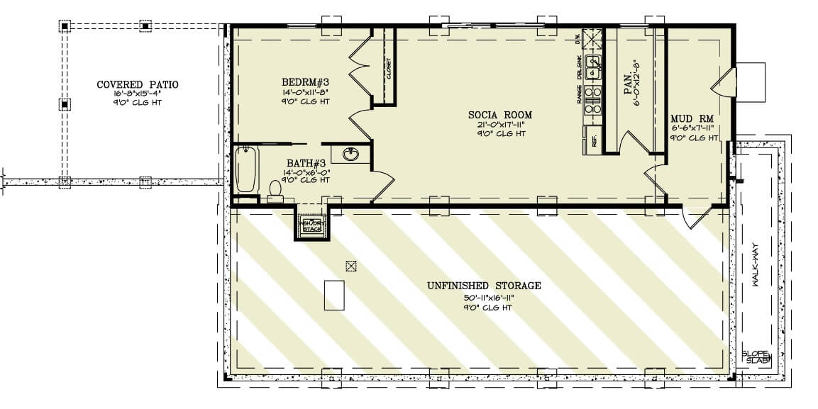 Lower Level Floor Plan