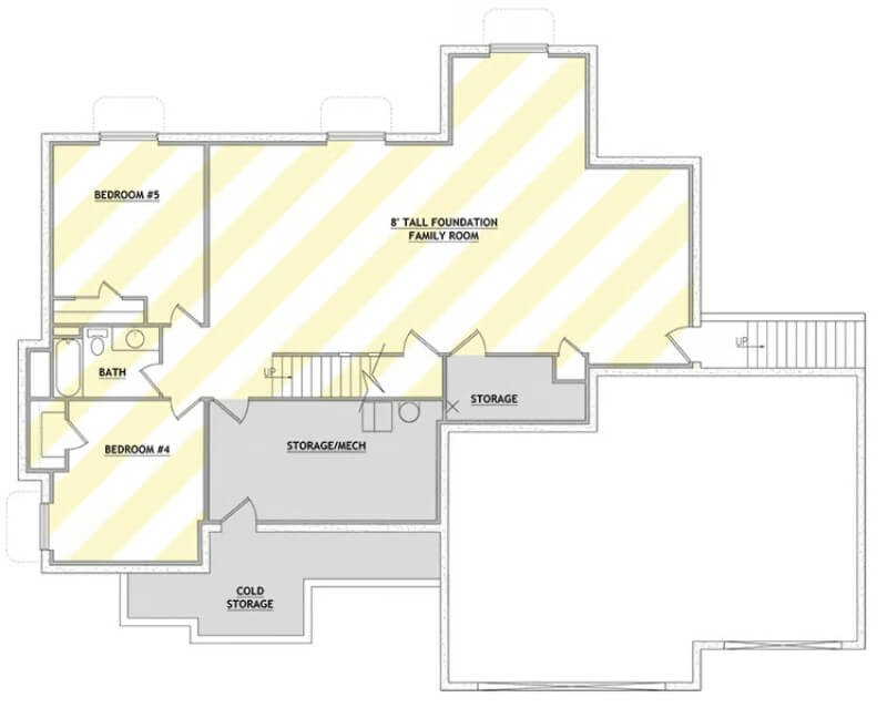 Lower Level Floor Plan