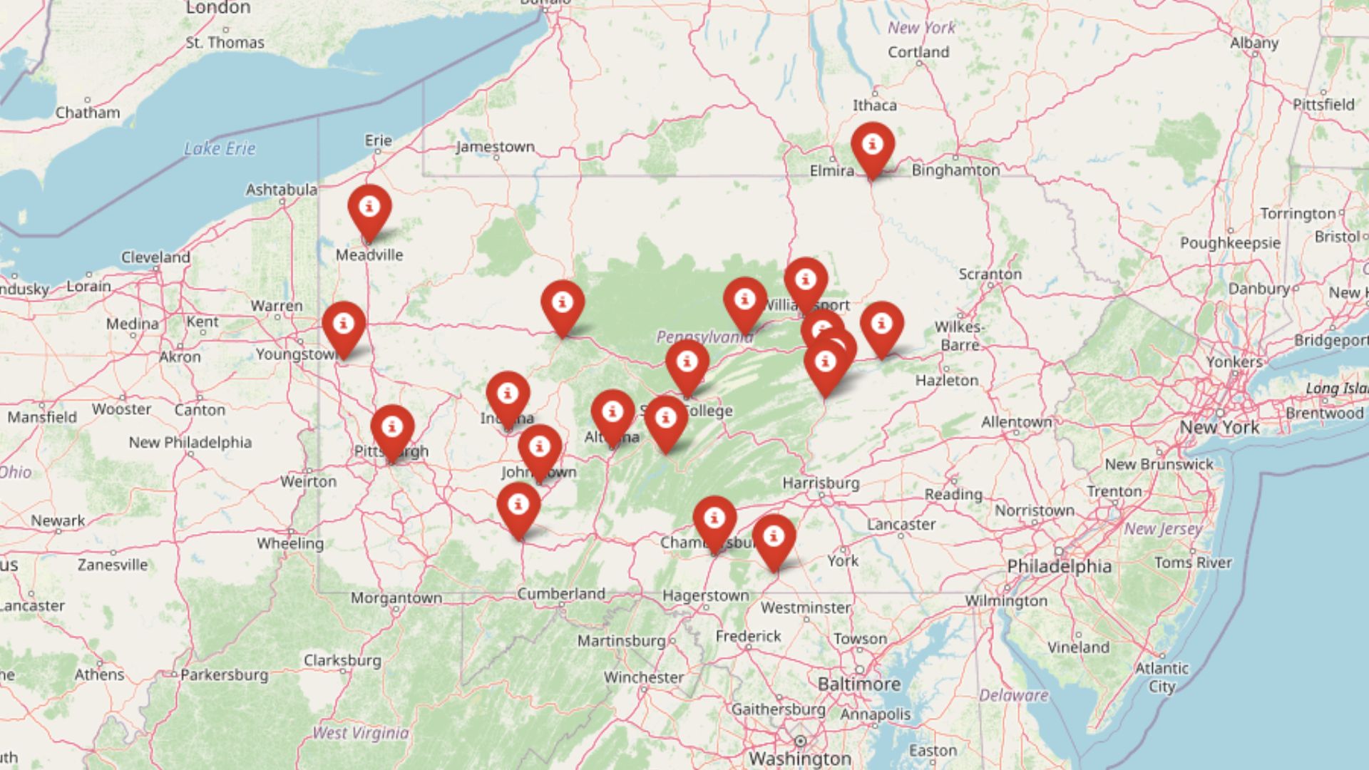 These are the 19 Pennsylvania Towns with Lowest Projected Home Values Growth for 2025