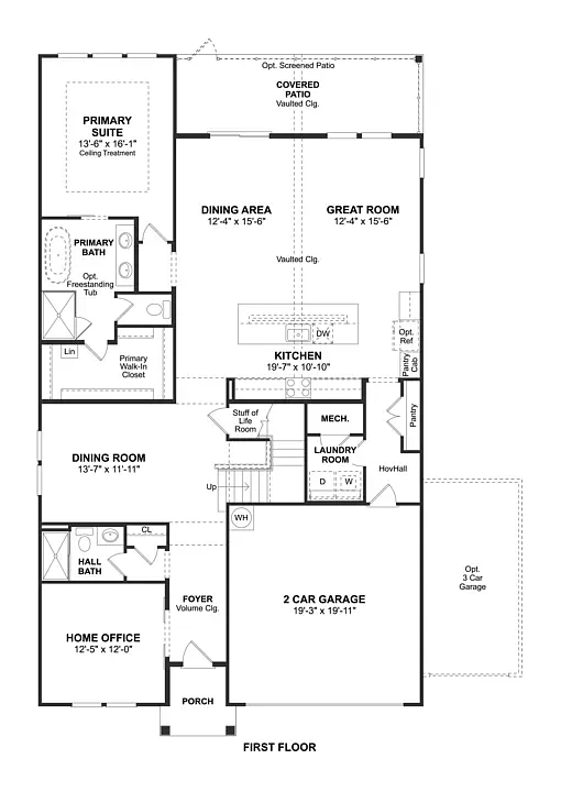 First Level Floor Plan