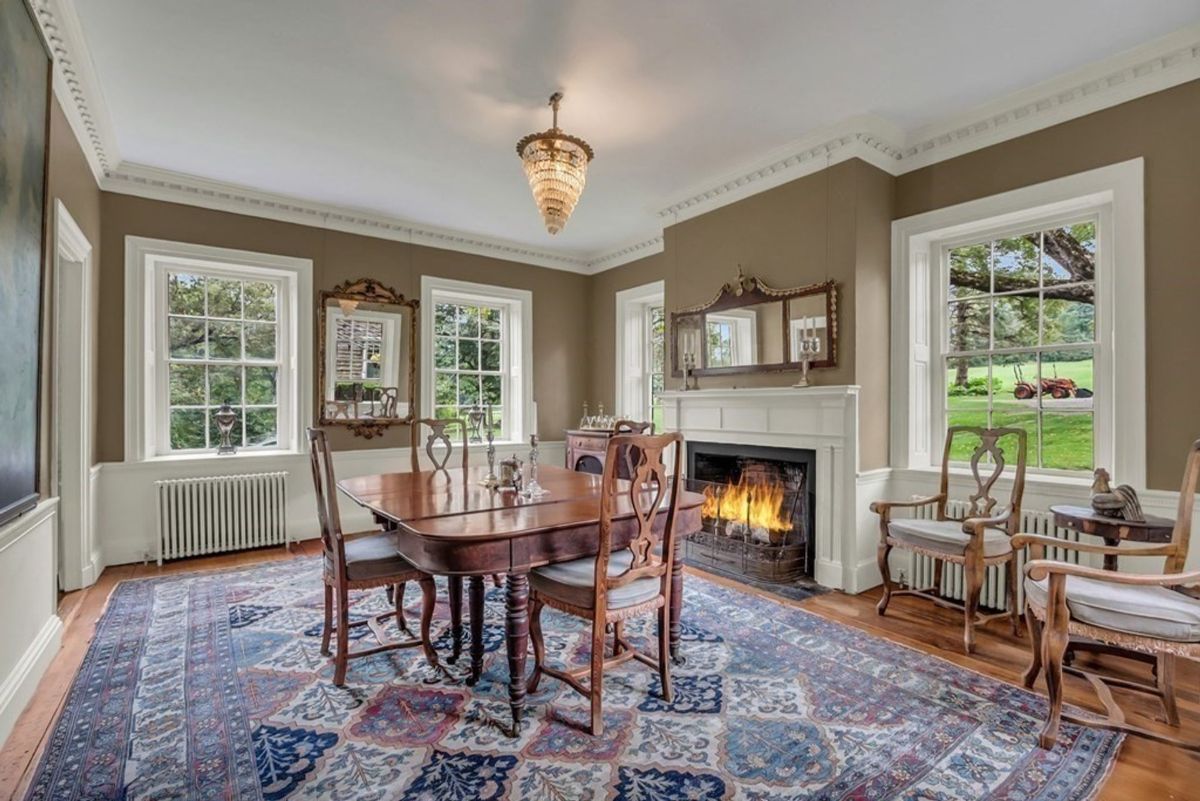 Formal dining area