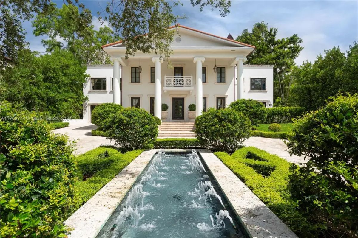 Built in 1910 for John T. Peacock, a founder of Coconut Grove, this two-story villa spans 8,000 square feet on over one acre.