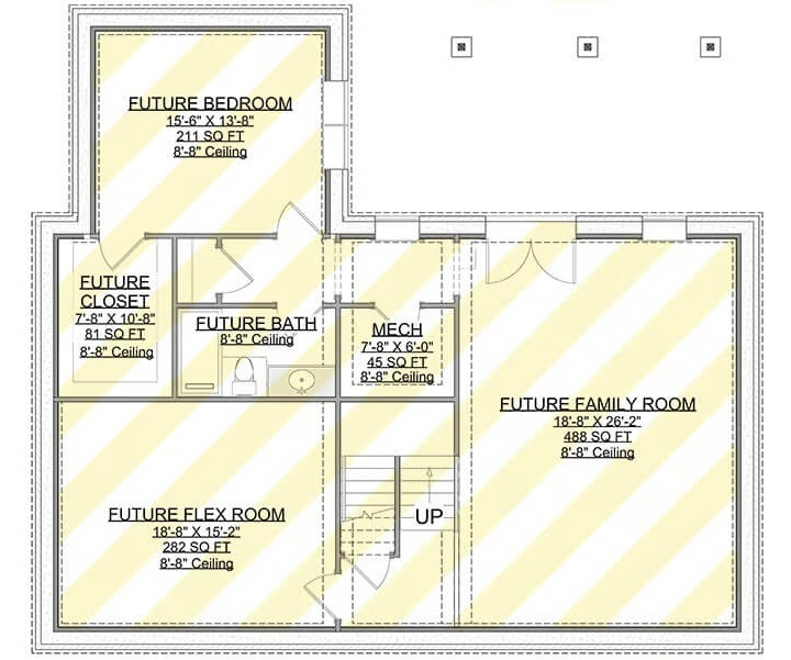 Lower Level Floor Plan