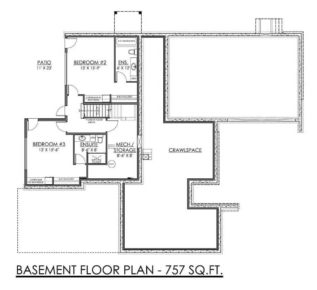 Lower Level Floor Plan