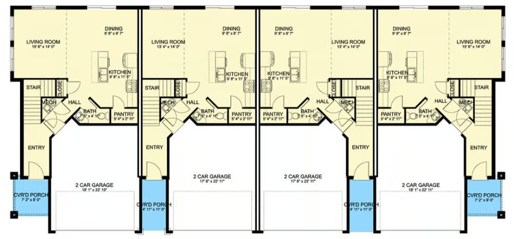 Main Level Floor Plan