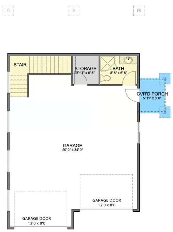 Main Level Floor Plan